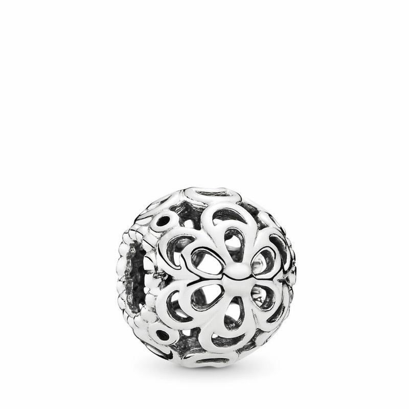 Pandora Picking Daisies Flower Charm NZ, Sterling Silver (417860-VAO)